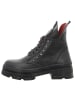 Mustang Schnürstiefelette in schwarz