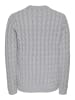 ONLY & SONS Strickpullover in Light Grey Melange