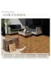 tectake Terrassenfliesen 40er Set mit Klicksystem, 31 x 31 x 2,2 cm