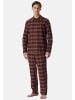 Schiesser Pyjama Selected Premium Warming in Mehrfarbig