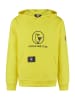 SCHIETWETTER SCHIETWETTER Hoodie Logoprint Toni in yellow/navy