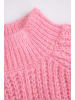 Coccodrillo Rollkragen-Strickpullover in rosa
