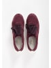 VITAFORM Samtziegenleder Sneaker in aubergine