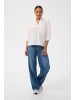 Kaffe Langarm-Bluse KAsonja Regular fit in Chalk