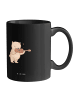 Mr. & Mrs. Panda Kaffeetasse Violine Anfänger mit Spruch in Schwarz