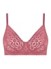 Nur Die  Bügelloser BH Lace in baroque rose