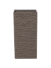 Beliani Outdoor Blumentopf TENNO in Braun - (W) 30 x (H) 60 x (L) 30 cm