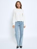 Peppercorn Bluse in Whitecap Grey