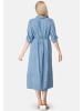 HELMIDGE Sommerkleid in Denim-Optik in blau