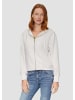 s.Oliver Sweatshirt Jacke in 0210_ecru