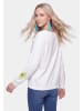 IZIA Women Sweatshirt in White