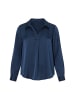 Bluse in marine