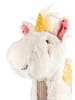 Sigikid Kuscheltier Einhorn Patchwork Sweety in weiß