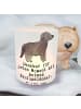 Mr. & Mrs. Panda Windlicht aus Glas Neufundländer Moment mit Spruch in Transparent