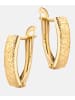 Diamant L'éternel Ohrringe aus 375 Gelbgold
