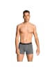 Puma Boxershort 6er Pack in Schwarz/Grau