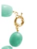 Gemshine Armband JADE TUMBLE in gold coloured