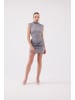 Holly Lolly Kleid in Grau