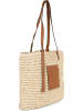 styleBREAKER Schultertasche in Beige