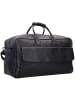 Buckle & Seam Canary Weekender Reisetasche Leder 48 cm black