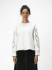 Object Sweatshirt in White Sand