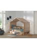 58 aufm Kessel HAUSBETT Kelci 90x200 Bettschublade Absturzschutz Buche massiv natur