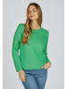 Rabe Rundkragen Langarmshirt für Damen in uni