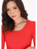faina Women Sweater in red