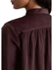 Marc O'Polo Samtbluse loose in black cherry
