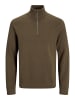 Jack & Jones Strickpullover in Shitake