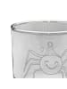 Mr. & Mrs. Panda Whiskey Glas Spinne Agathe Party ohne Spruch in Transparent