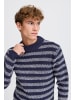 CASUAL FRIDAY Strickpullover CFKARL striped knit in Blau