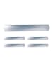 relaxdays 5 x Rasenkante in Silber  - (B)100 x (H)15 cm