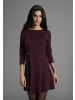 Laura Scott Jerseykleid in bordeaux