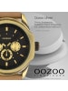 Oozoo Analog-Armbanduhr Oozoo Timepieces hellbraun extra groß (ca. 48mm)