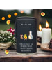 Mr. & Mrs. Panda Feuerzeug Pinguin Lagerfeuer mit Spruch in Schwarz