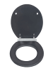 Wenko WC-Sitz Mod. Morra Anthrazit Matt, WC-Sitz Morra Anthrazit Matt in Grau - Anthrazit