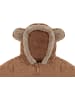 Normani Outdoor Sports Kinder Teddy Jacke „Barvas“ in Braun