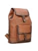 Jost Randers Rucksack Leder 46 cm in cognac