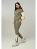 Tom Barron Trainingsanzug Damen Trainingsanzug mit Reißverschluss und Stickerei in khaki