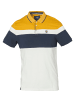 KOROSHI KURZARM POLOSHIRT PIQUE in gelb