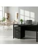 relaxdays Rollcontainer in Schwarz - (B)28 x (H)45,5 x (T)41 cm