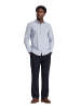Polo Club Hemd MAN BLOCK POPLIN IO LONG SLEEVE SLIM FIT in Baby Blau