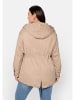 sheego Outdoorjacke in camelfarben