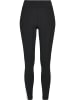 Urban Classics Leggings in black/white