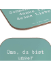 Mr. & Mrs. Panda Coaster Spruch Oma Sonnenschein mit Spruch in Meeresbrise