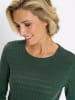 Sieh an! Rundhals-Pullover in moos
