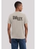 F4NT4STIC T-Shirt Smiley Dark in sand