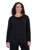 Ulla Popken Langarmshirt in schwarz