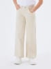 name it Weite Denim Hose Twill Stoff Dad Jeans NKFROSE in Beige